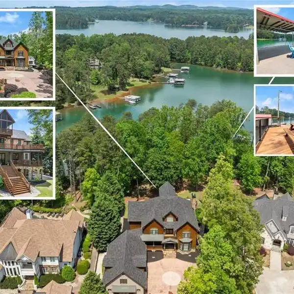 EXQUISITE CUSTOM-BUILT CRAFTSMAN LAKEFRONT ESTATE