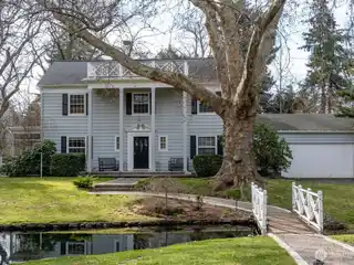 Stunning Colonial Home in a Garden Setting