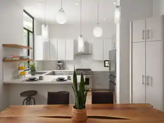 Architectural Townhome Steps from Beach Bliss