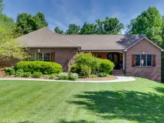 Custom Full Brick Ranch Home on Nearly Ten Acres