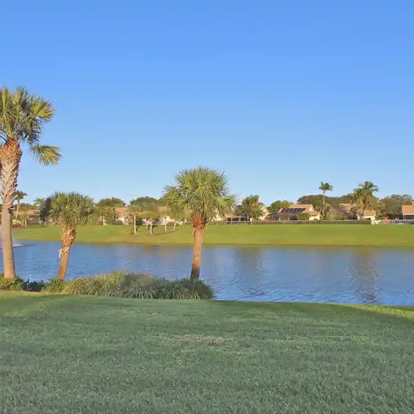 BEAUTIFUL LAKEFRONT HOME IN THE BLUFFS RIVER