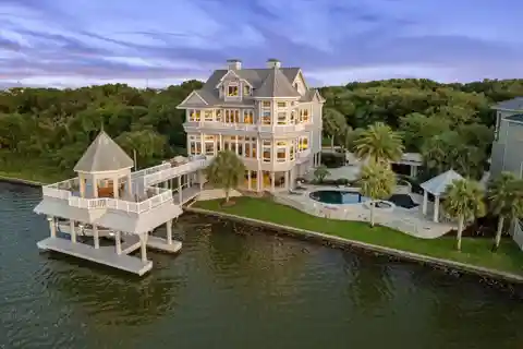 Architectural Masterpiece on Double Waterfront Lots