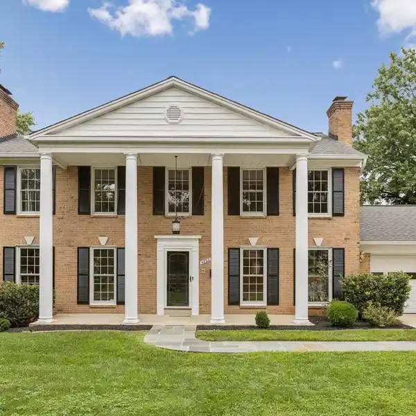 BEAUTIFULLY SITED STATELY COLONIAL