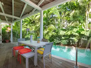 Tropical Villa with Steps Away from the Beach