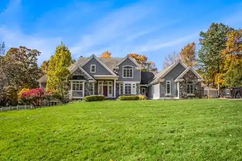 Custom-Built Thornapple River Home with Pool & Panoramic Views