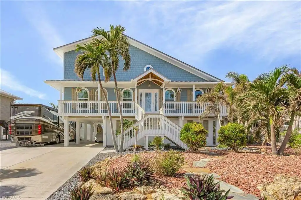 Stunning Waterfront Three-story Pool Home