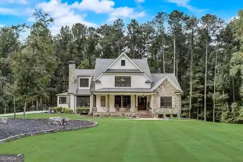 Remarkable Custom Estate on a Wooded Lot