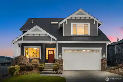 Lake Washington Views from Custom Retreat
