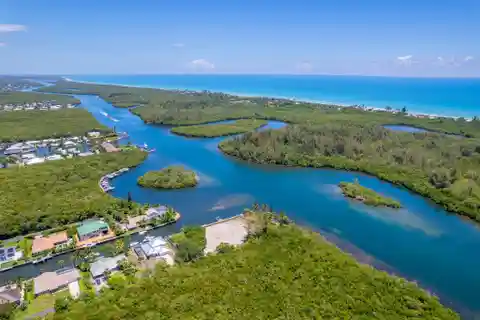 Premier Waterfront Point Lot in Hobe Sound