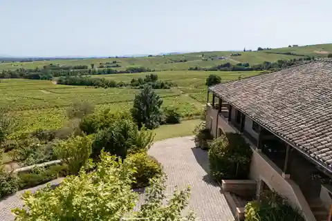 Winemaker's House in the Beaujolais Vineyards