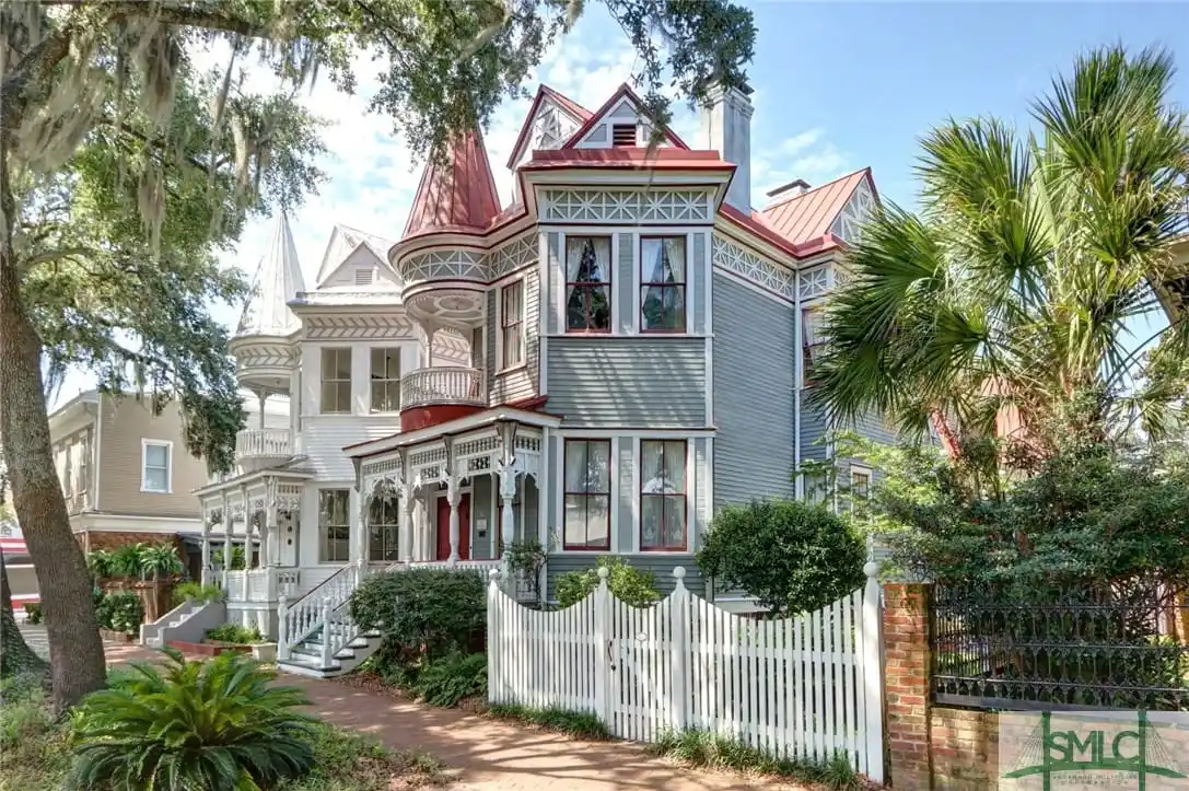 Enchanted Dickinson-exley House in Victorian District
