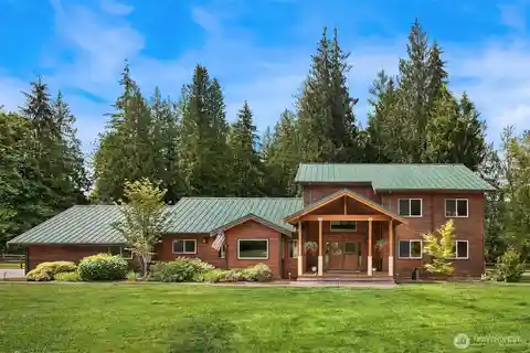 Custom Cedar Home on Seven Private Acres