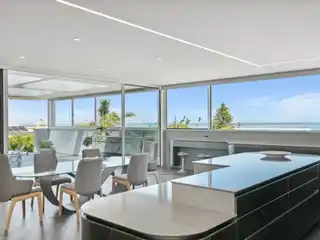 Unsurpassed Six Bedroom Home Steps to the Beach