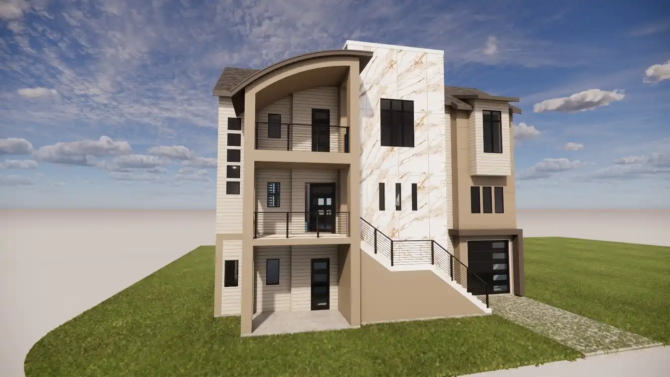 New Construction Beachfront Home