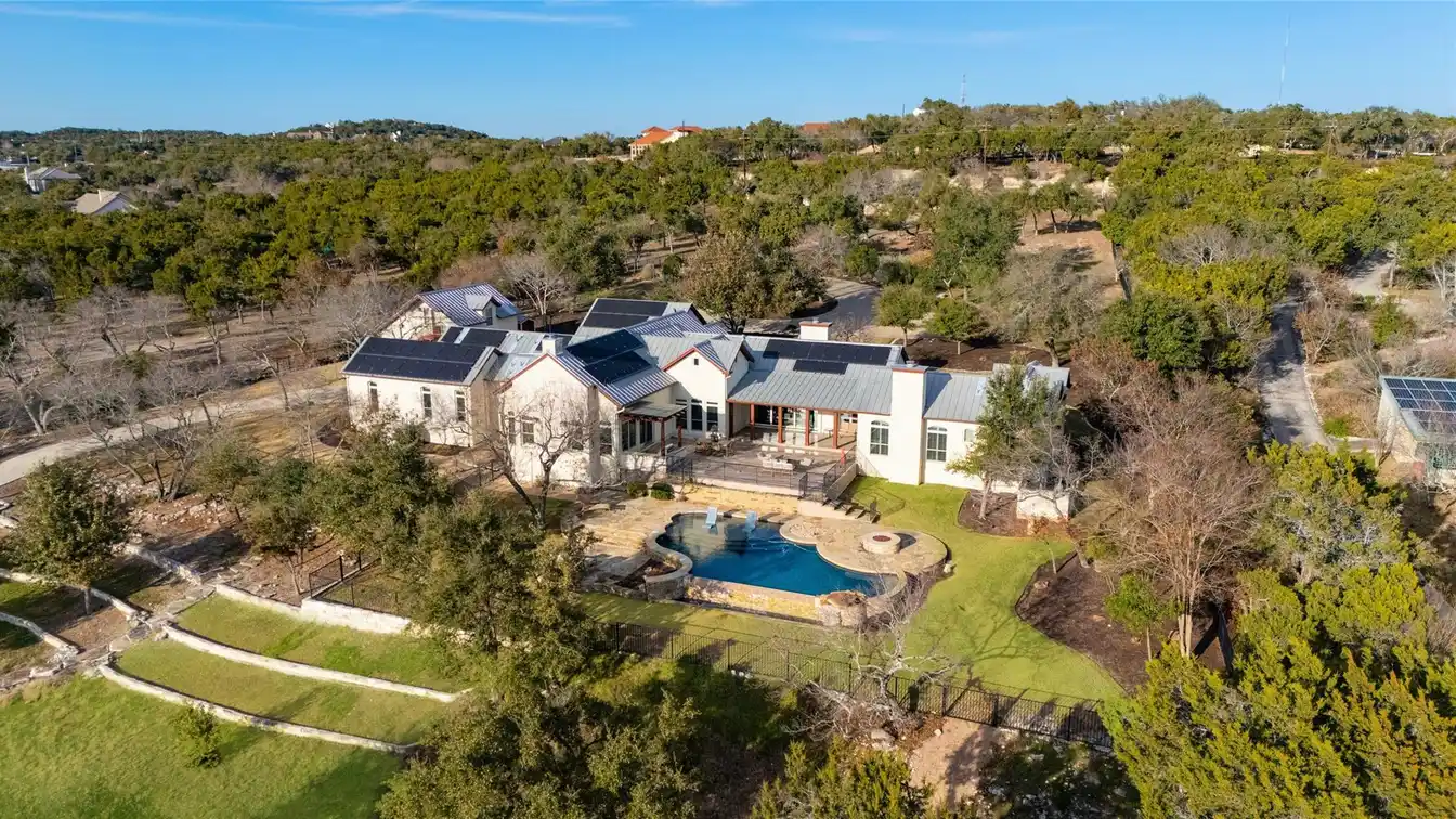Privately Gated Hill Country Retreat on 4.5 Acres