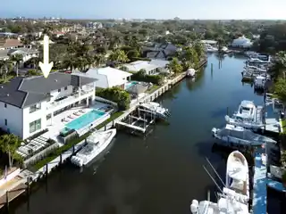 Extraordinary New Construction Waterfront Estate