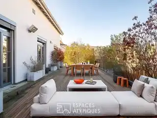 Unique  Industrial Loft-Style Townhouse