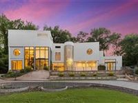 STATELY ART DECO HOME ETCHED INTO A HILL