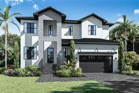 New Open-Plan Home in South Tampa