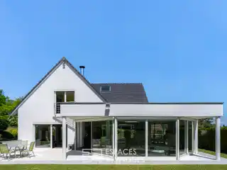 Spacious Modern Villa Amidst Serene Forest Setting