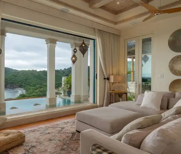 VILLA SANTORINI: FOUR-LEVEL OCEANVIEW ESTATE NESTLED IN THE HILLSIDE OF LAS CATALINAS—COSTA RICA’S PREMIER CAR-FREE BEACH TOWN.