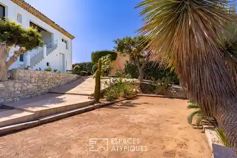 Contemporary Villa with Sea and Golf View