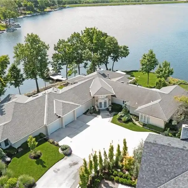 ONE-OF-A-KIND CUSTOM LAKEFRONT HOME