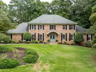 Exquisite All-Brick Masterpiece in Prestigious Rivergate