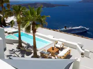 Three Bedroom Santorini Luxury Villa