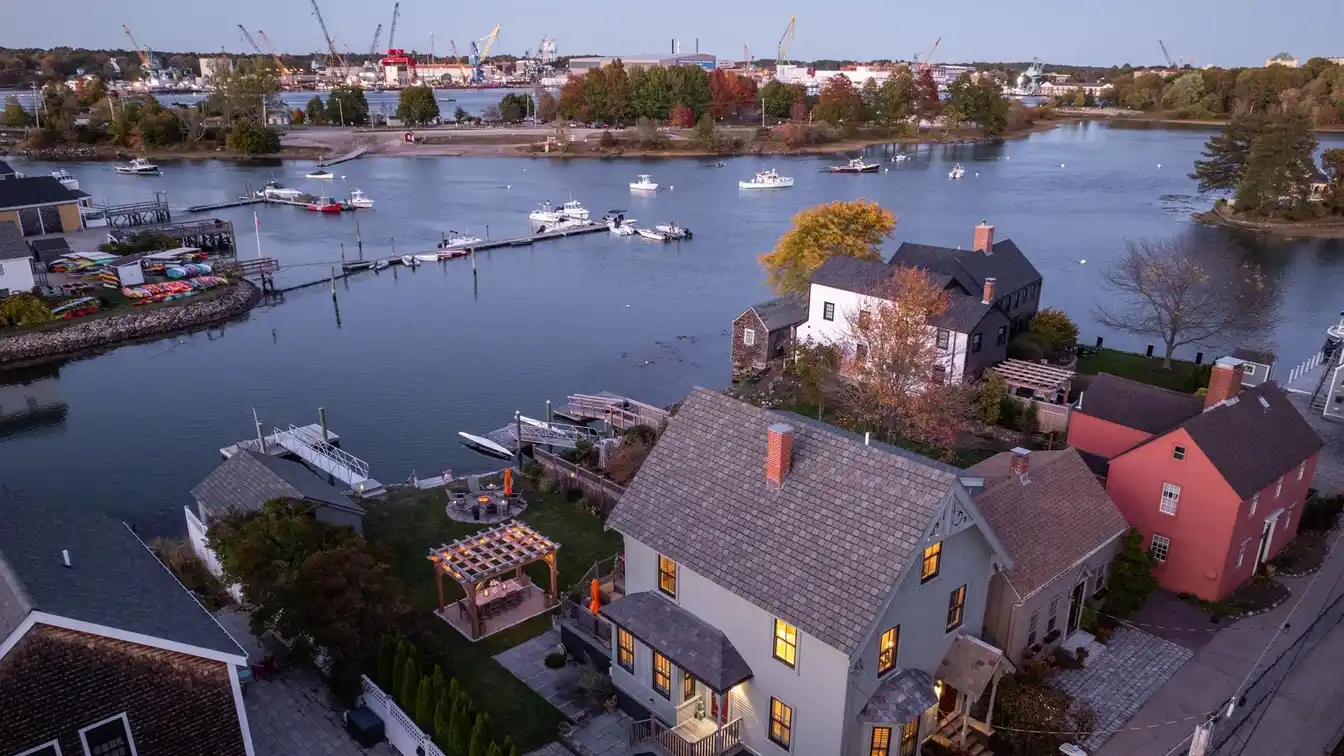 Masterfully Renovated 1886 Waterfront Home