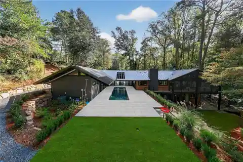 One-Of-A-Kind Modern Retreat on Just Under Two Acres