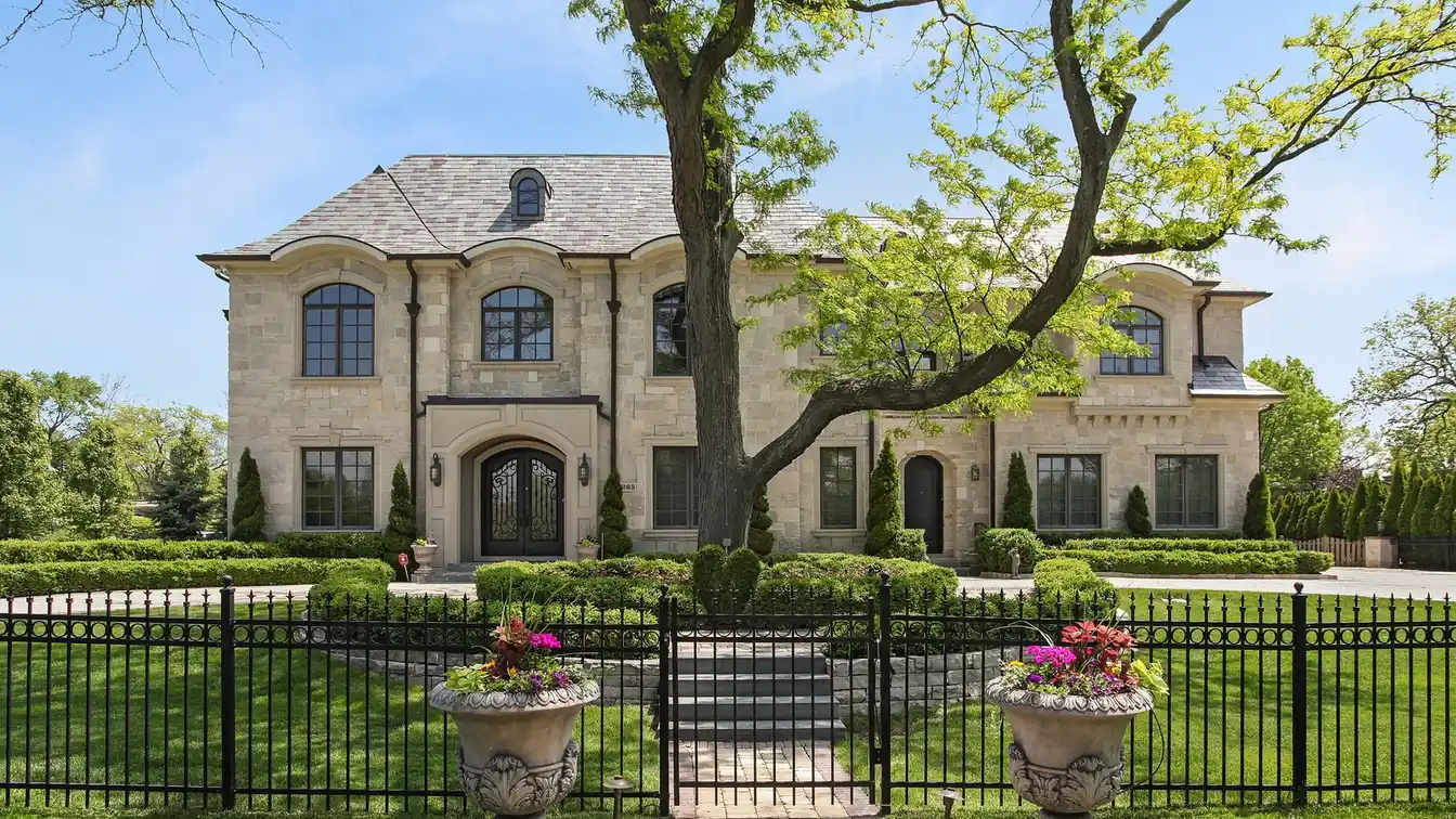 Extraordinary French Style Stone Home