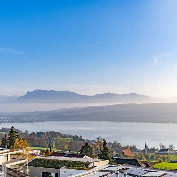 BREATHTAKING NEW VILLA ABOVE LAKE SEMPACH