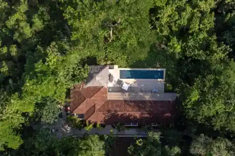 Serene Coastal Living in Lush Rainforest