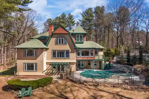 Shingle-Style Home with Carriage Home on over Six Acres