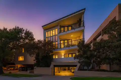 Sophisticated Style Meets Dramatic Architecture in Spectacularly Updated Home