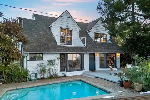 Iconic Laurel Canyon Cape with Pool and Views