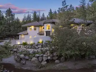 Custom Spanish-Style Home in Awbrey Glen