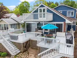 Sandy Shoreline and Stunning Water Views
