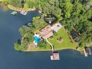 Mediterranean-Inspired Lakefront Retreat