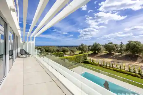 Elegant Semi-Detached Home with Sea and Golf Views