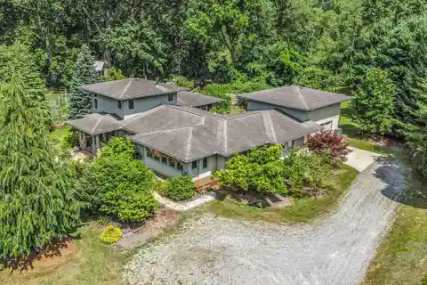 Designer Home Surrounded by Rare Trees