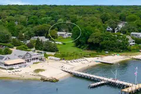 Timeless Water View Home on Vineyard Haven Harbor