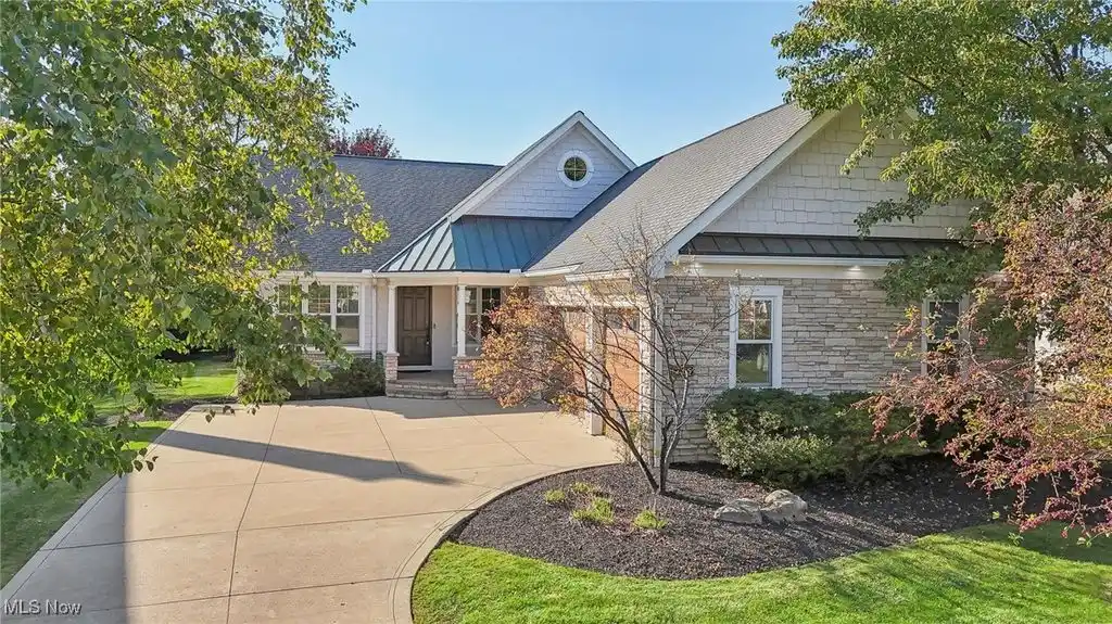 Striking Modern Colonial Home in Sterling Lakes of Pepper Pike