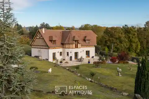 Contemporary Normandy Home with Modern Functionality