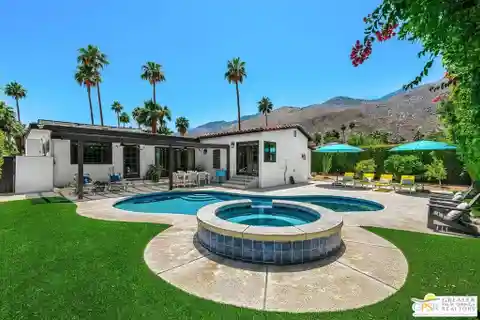 Gated Spanish Retreat in Tahquitz River Estates