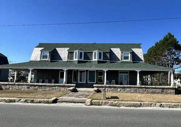 THE FIRST HOME BUILT ON GOOCH'S BEACH