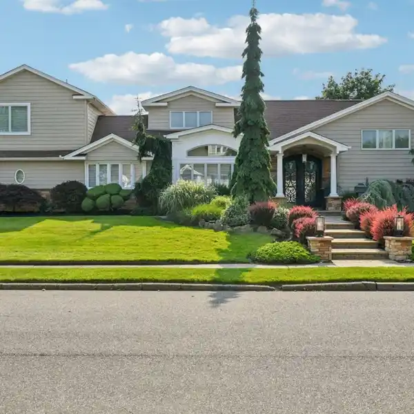 SPRAWLING SPLIT-LEVEL ON CORNER LOT