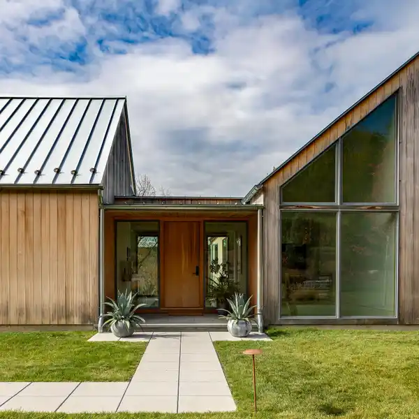 MODERN ARCHITECTURAL RETREAT ON OVER 25 ACRES