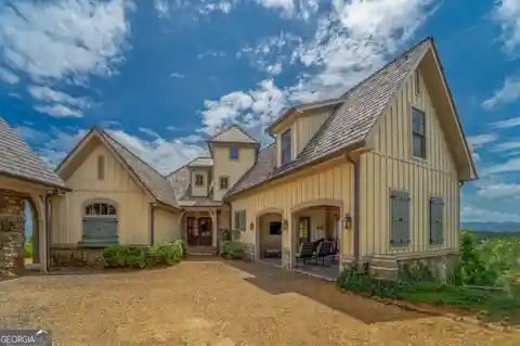 French Country Custom Home with Majestic Views